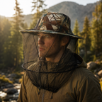Fishing and Camping Cap With Mosquito Net, UV Protection, Mesh Sunshade Hat For Men, Women, Outdoor Activities, Luxury Wholesale