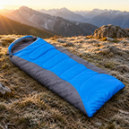 Camping Sleeping Bag, Ultralight Waterproof, 1.6KG Winter Warm Envelope, Ideal for Backpacking, Hiking, Outdoor Travel, Wholesale Luxury