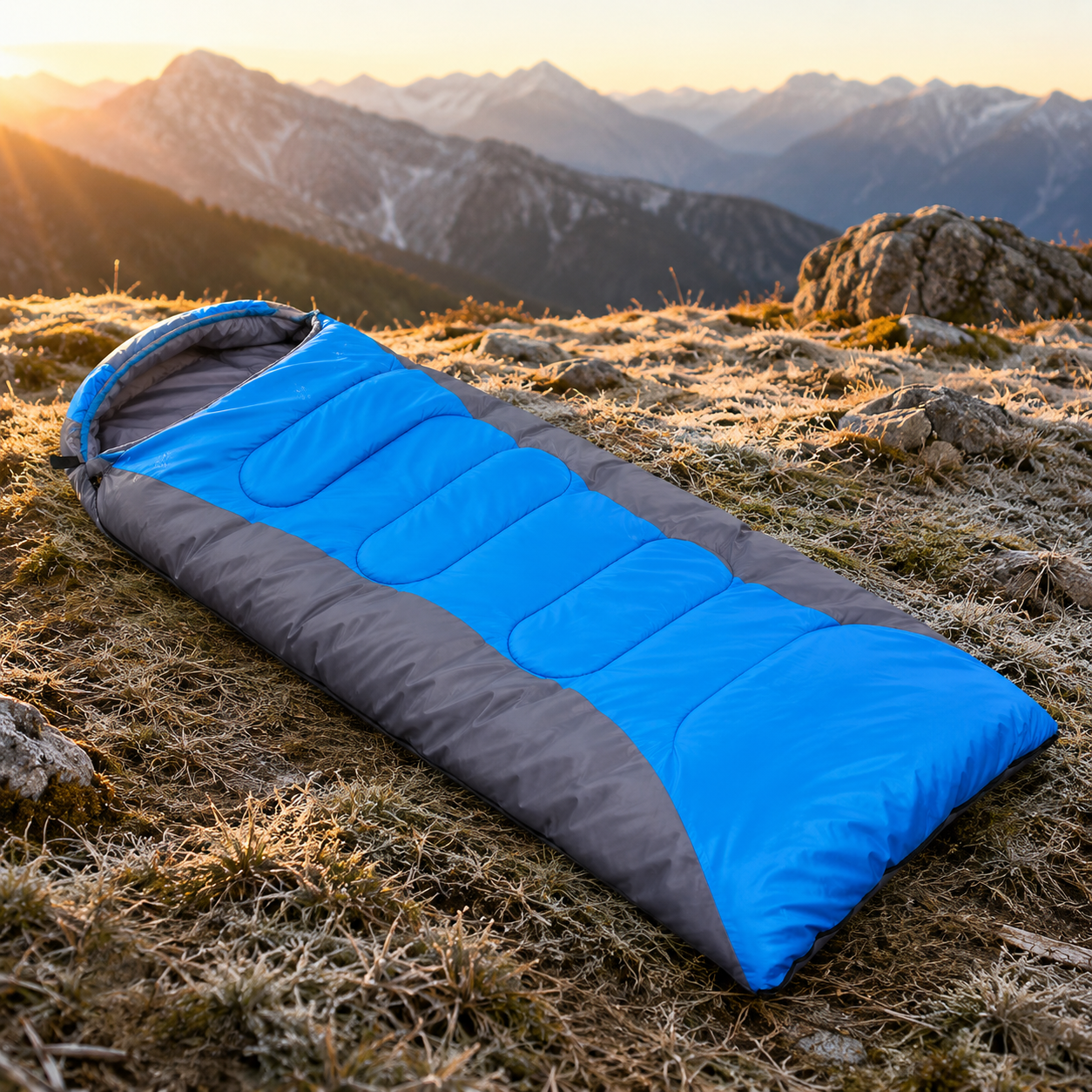 Camping Sleeping Bag, Ultralight Waterproof, 1.6KG Winter Warm Envelope, Ideal for Backpacking, Hiking, Outdoor Travel, Wholesale Luxury