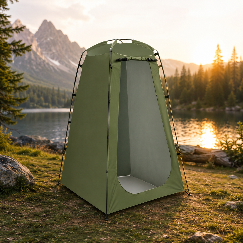 Portable Privacy Shower Tent, Waterproof Changing Room Shelter, Outdoor Camping, Hiking, Beach Bathroom, Wholesale, Luxury