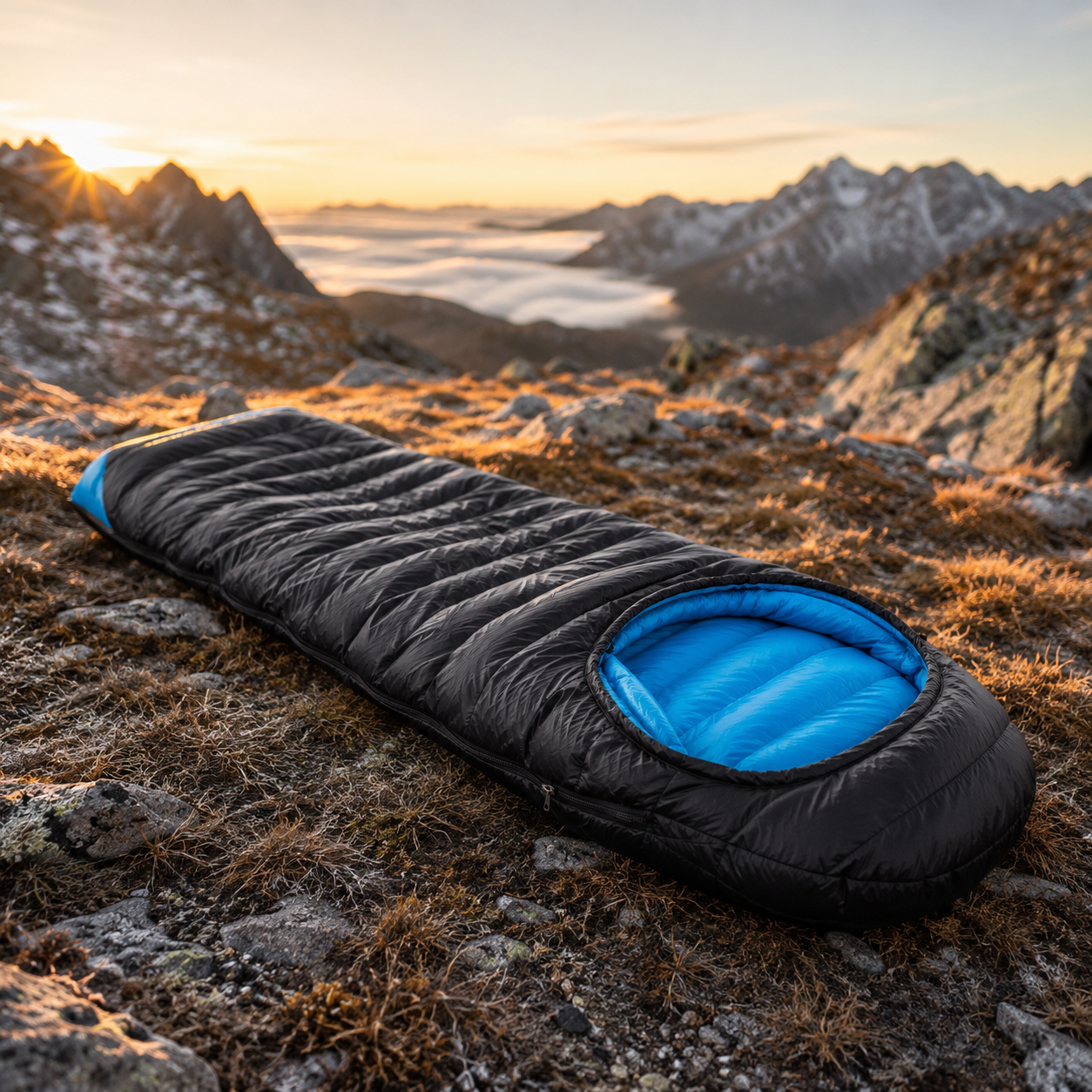 Sleeping Bag, Duck Down, Waterproof, Ultralight, Lightweight, Winter Camping, Hiking Gear, for Men and Women, Wholesale Luxury