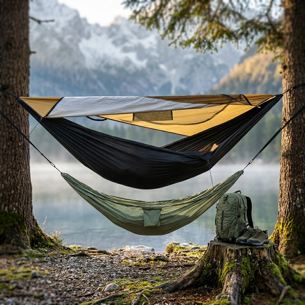 Small Portable Hammocks for Outdoor Storage, Camping, Travel, Waterproof Design, Luxury Comfort, Wholesale Options Available