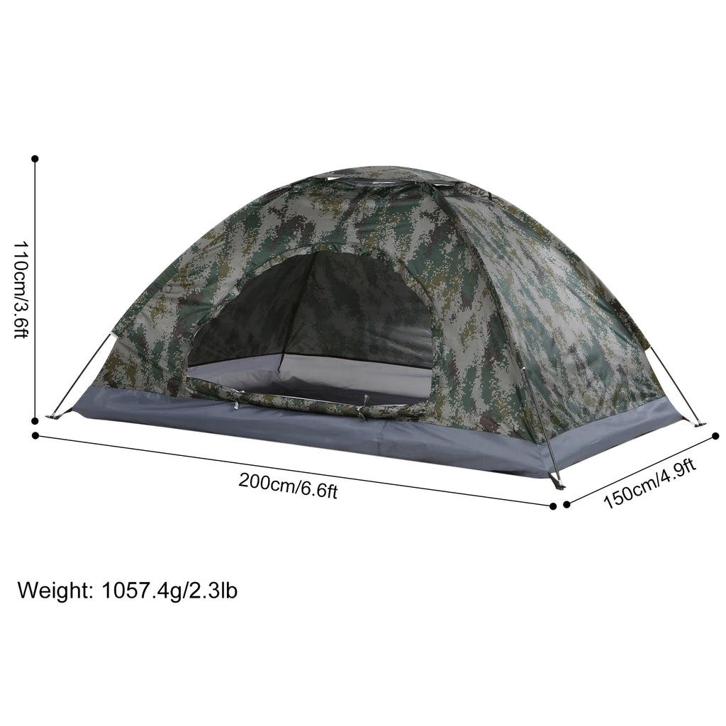 Ultralight Camping Tent, Portable Single Layer, Anti-UV Coating UPF 30+, Waterproof for Outdoor Beach Fishing, Wholesale Luxury, Ideal for Hikers