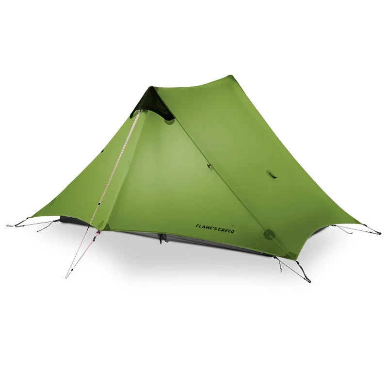Ultralight Camping Tent for 2 Persons, Waterproof 3 Season 15D Silnylon, Rodless Design, Outdoor Adventure, Wholesale Luxury