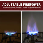 Camping Gas Stove, Outdoor Burner with Strong Fire, Heavy Duty Survival Cooker, Ideal for Picnics, Wholesale Luxury Outdoor Gear