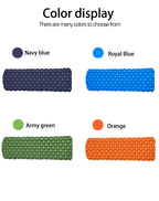 Camping Inflatable Mattress, Folding Camp Bed Sleeping Pad, Waterproof Air Mat for Travel, Outdoor Picnic, Luxury Wholesale Equipment