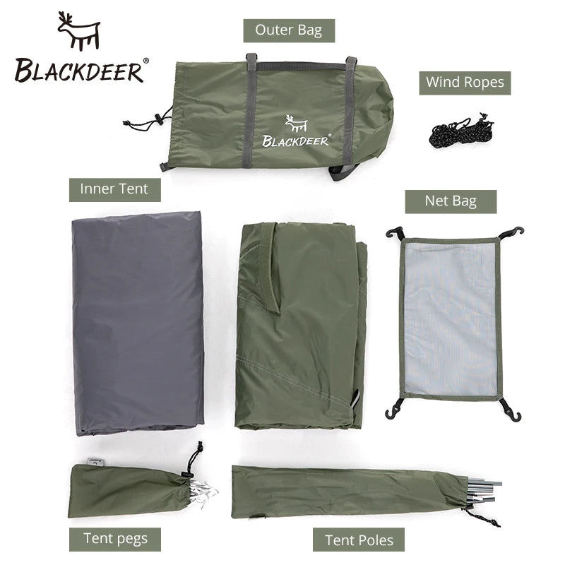 Backpacking Tent for 2-3 People, Waterproof Double Layer, 4 Season Winter Skirt, Outdoor Camping, Hiking Survival Gear, Wholesale Luxury