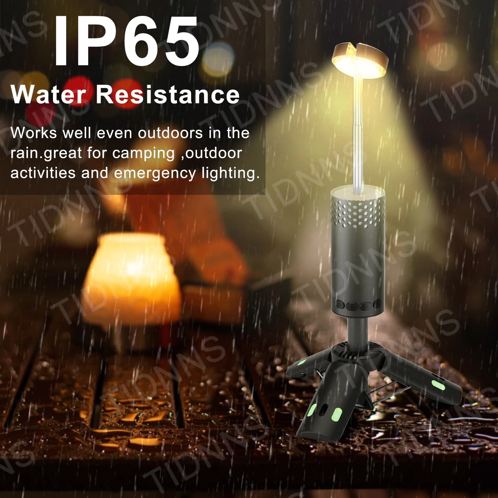 Telescopic Camping Light, Rechargeable Fishing Lantern, 10000mAh Dimming Night Light, Emergency Power Failure Solution, Luxury Wholesale for Outdoors