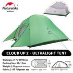 Ultralight Camping Tent for 2 People, Waterproof 20D Fabric, Outdoor Hiking, Travel, Backpacking, Fishing, Wholesale Luxury Option