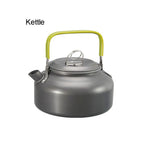 Camping Cookware Set, Aluminum Non-Stick Pots and Bowls, Portable Tableware for Hiking, BBQ, Picnic, Wholesale Luxury Outdoor Gear