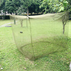 Outdoor Camping Mosquito Net, 200cm Lightweight Breathable Mesh Canopy, Insect Bug Repellent, Luxury Bed Curtain for Camping, Wholesale Luxury Gear