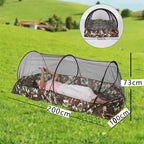 Folding Portable Mosquito Net, Mesh Tent With Zipper, Outdoor Camping Essential for Single Bed, Luxury Travel Accessory, Wholesale Lightweight Design