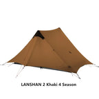 Ultralight Camping Tent for 2 Persons, Waterproof 3 Season 15D Silnylon, Rodless Design, Outdoor Adventure, Wholesale Luxury