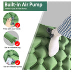 Inflatable Camping Mattress, Ultralight Sleeping Pad with Built-In Pillow, Waterproof Air Mat for Hiking, Luxury Comfort, Wholesale Deal