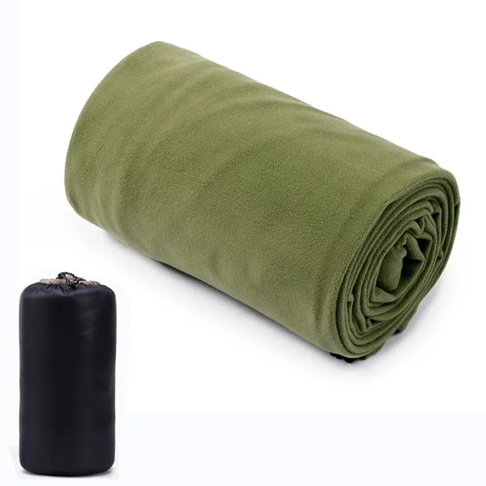 Fleece Sleeping Bag, Portable Ultra-Light Polar Travel Sheets, Warm Camping Bed Liner for Adults, Luxury Wholesale Outdoor Gear