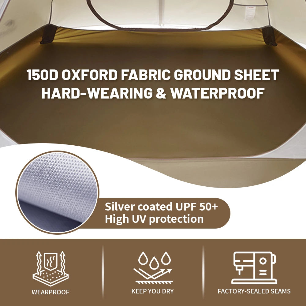 Camping Tent for 2-3 People, Waterproof UPF50+, Ultralight Portable Hiking Shelter, Outdoor Trekking Luxury Wholesale Gear for Adventurers