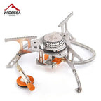Camping Gas Stove, Outdoor Burner with Strong Fire, Heavy Duty Survival Cooker, Ideal for Picnics, Wholesale Luxury Outdoor Gear