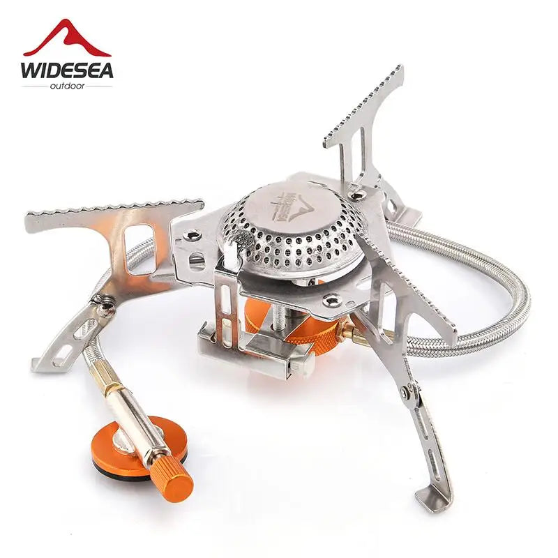 Camping Gas Stove, Outdoor Burner with Strong Fire, Heavy Duty Survival Cooker, Ideal for Picnics, Wholesale Luxury Outdoor Gear