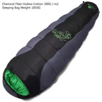 Sleeping Bag, Thick Four-Hole Cotton Filling, Winter Thermal Comfort, Camping Travel Gear, Luxury Wholesale for Outdoor Enthusiasts