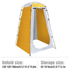 Portable Privacy Shower Tent, Waterproof Changing Room Shelter, Outdoor Camping, Hiking, Beach Bathroom, Wholesale, Luxury