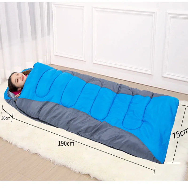 Camping Sleeping Bag, Ultralight Waterproof, 1.6KG Winter Warm Envelope, Ideal for Backpacking, Hiking, Outdoor Travel, Wholesale Luxury