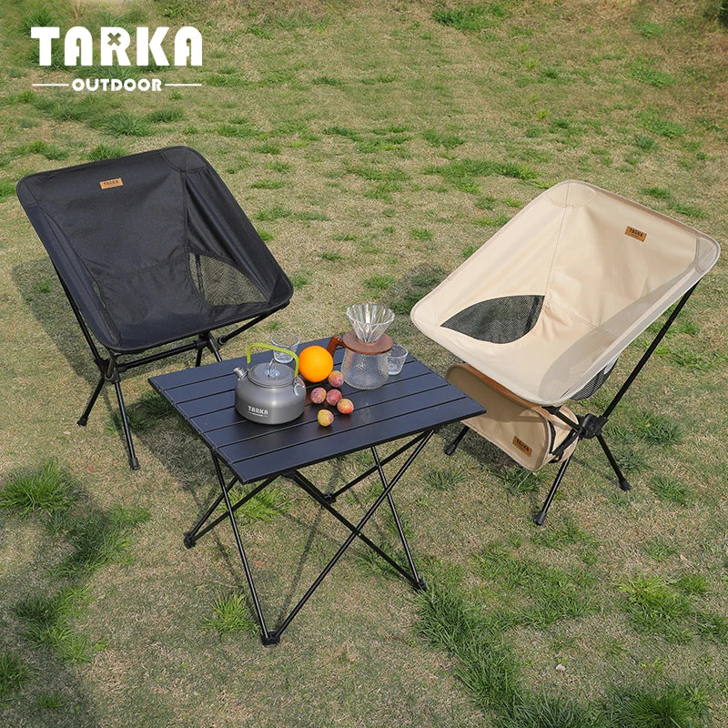 Foldable Camping Chairs Set, Lightweight Ultralight Backpacking Moon Chairs, Garden Picnic Beach Fishing, Wholesale Luxury Outdoor Seating