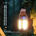 Portable LED Tent Light, Type-C Charging, Multi-Gear Design, Waterproof, Rechargeable, Heavy Duty for Camping, Hiking, Fishing, Luxury Wholesale