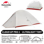 Ultralight Camping Tent for 2 People, Waterproof 20D Fabric, Outdoor Hiking, Travel, Backpacking, Fishing, Wholesale Luxury Option