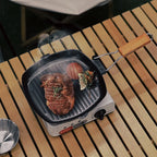 Camping Cookware Frying Pan Non-Stick, Durable Folding Handle, Portable for Outdoor Hiking, Picnic Cooking Equipment, Luxury Wholesale