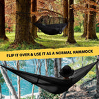 Lightweight Camping Hammock with Mosquito Net, Durable 210T Parachute Nylon, Breathable Fabric for Outdoor Adventures, Luxury Wholesale Options