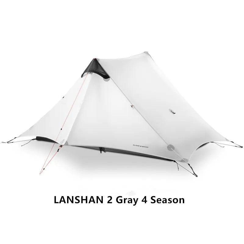 Ultralight Camping Tent for 2 Persons, Waterproof 3 Season 15D Silnylon, Rodless Design, Outdoor Adventure, Wholesale Luxury