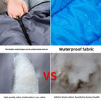 Camping Sleeping Bag, Ultralight Waterproof, 1.6KG Winter Warm Envelope, Ideal for Backpacking, Hiking, Outdoor Travel, Wholesale Luxury