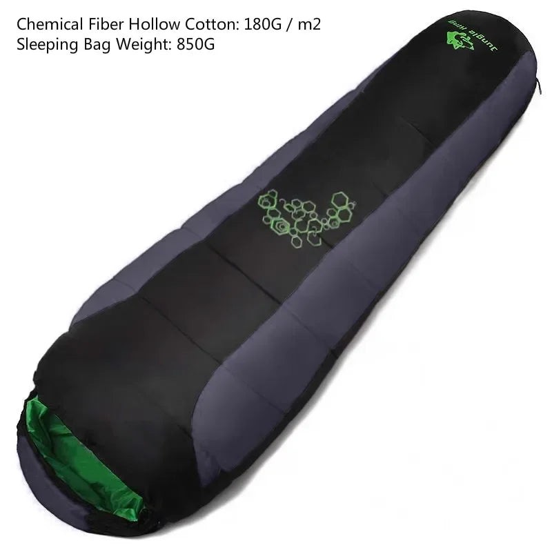 Sleeping Bag, Thick Four-Hole Cotton Filling, Winter Thermal Comfort, Camping Travel Gear, Luxury Wholesale for Outdoor Enthusiasts
