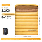 Camping Sleeping Bag for 2 People, Portable Four Seasons, Waterproof, Lightweight, Ideal for Hiking and Travel, Luxury Design, Wholesale