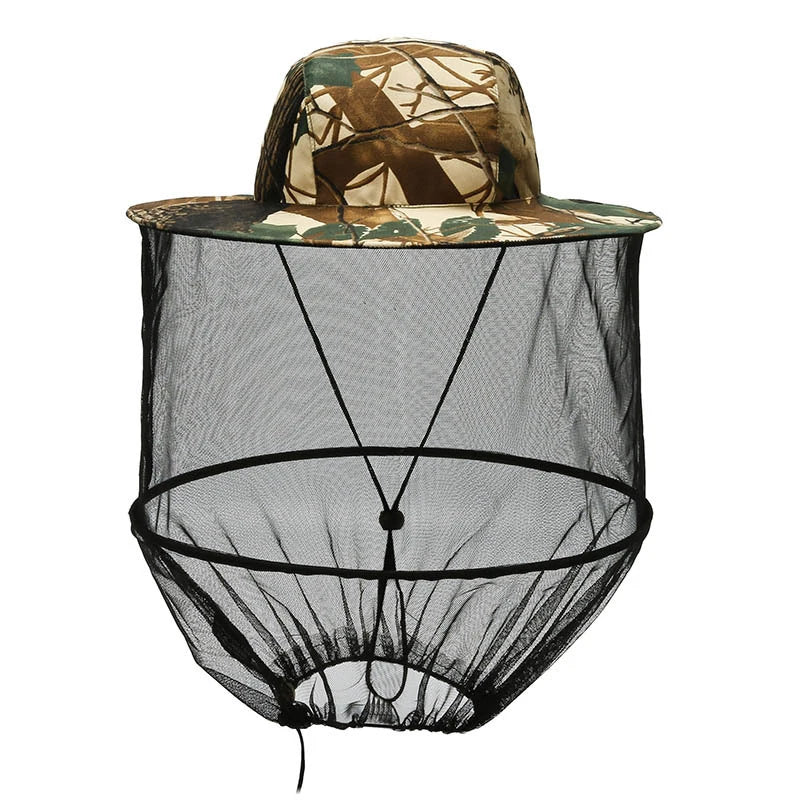 Fishing and Camping Cap With Mosquito Net, UV Protection, Mesh Sunshade Hat For Men, Women, Outdoor Activities, Luxury Wholesale