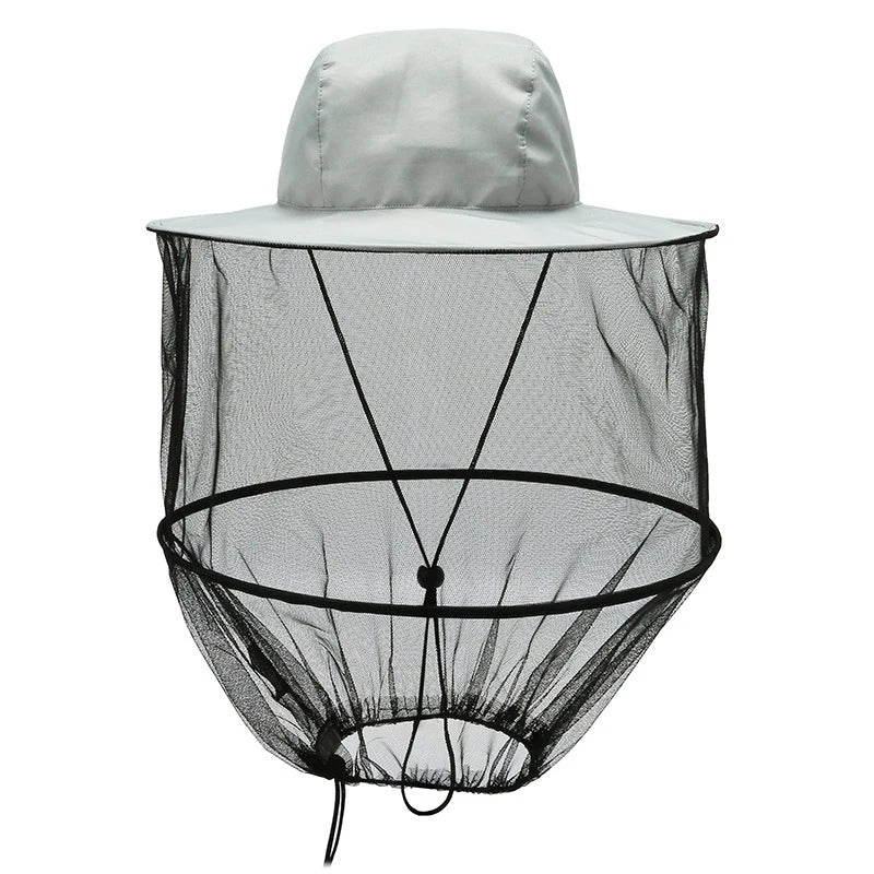 Fishing and Camping Cap With Mosquito Net, UV Protection, Mesh Sunshade Hat For Men, Women, Outdoor Activities, Luxury Wholesale