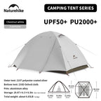 Camping Tent for 2-3 People, Waterproof UPF50+, Ultralight Portable Hiking Shelter, Outdoor Trekking Luxury Wholesale Gear for Adventurers