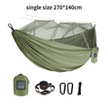 Hammock for Camping, Portable Nylon Fabric with Mosquito Net, Single and Double Size, Outdoor Use, Lightweight, Wholesale Luxury