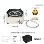 Portable Gas Burner, 4000W High-Power Infrared Stove, Lightweight Design, Outdoor Camping Supplies, Hiking, Luxury Performance, Wholesale Options