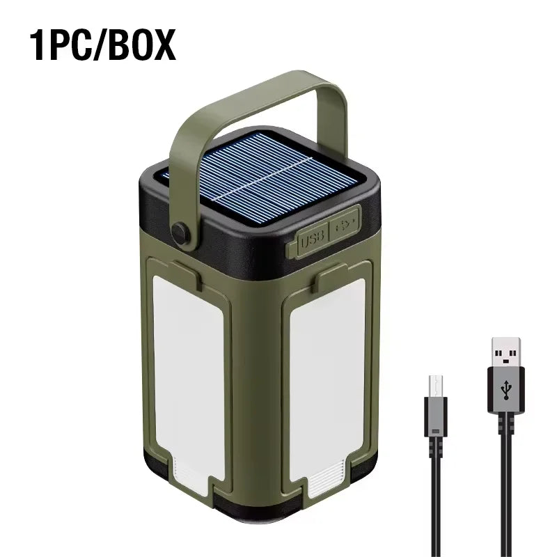 Portable LED Tent Light, Type-C Charging, Multi-Gear Design, Waterproof, Rechargeable, Heavy Duty for Camping, Hiking, Fishing, Luxury Wholesale