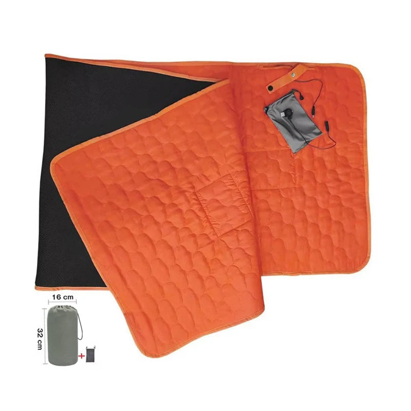 Heating Sleeping Mat, USB Electric Heating Pad, Waterproof, Rechargeable, Multi-Function, for Camping, Hiking, Travel, Luxury Quality, Wholesale Deals