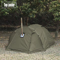 Fireproof Winter Tent for 2 Persons, Waterproof Tunnel Dome with Stove Jack, 4 Season Camping Gear, Luxury Wholesale for Hiking and Outdoor Adventures