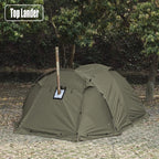 Fireproof Winter Tent for 2 Persons, Waterproof Tunnel Dome with Stove Jack, 4 Season Camping Gear, Luxury Wholesale for Hiking and Outdoor Adventures