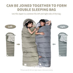 Sleeping Bag for Camping, Cotton Double Person, Spliceable Design, Warm for Summer and Winter, Wholesale Luxury Outdoor Gear