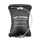 Portable Camping Shower Bag, 20L Solar Heated Bathing Water Bag, Heavy Duty for Beach, Hiking, BBQ, Swimming, Wholesale Luxury Outdoor Gear