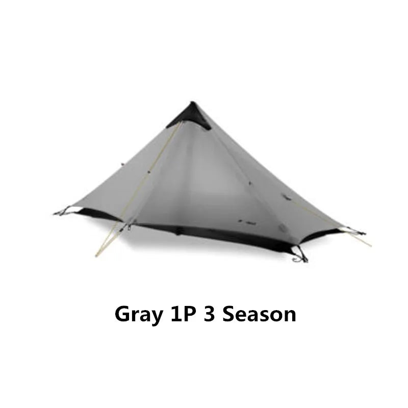 Camping Tent for Ultralight Outdoor Use, 1 Person Rodless Design, Waterproof 15D Silnylon, 3/4 Season, Luxury Quality, Wholesale Availability
