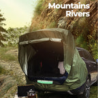 Car Rear Tent, Outdoor Camping Canopy Extension, Waterproof, Sunshine-Proof, Heavy Duty, Picnic, Wholesale Luxury for Families and Travelers