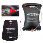 Portable Camping Shower Bag, 20L Solar Heated Bathing Water Bag, Heavy Duty for Beach, Hiking, BBQ, Swimming, Wholesale Luxury Outdoor Gear