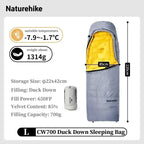 Sleeping Bag, Duck Down, Waterproof, Ultralight, Lightweight, Winter Camping, Hiking Gear, for Men and Women, Wholesale Luxury