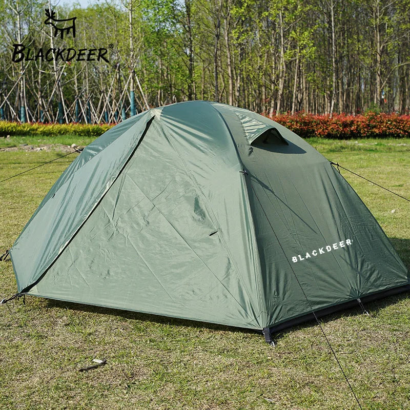 Backpacking Tent for 2-3 People, Waterproof Double Layer, 4 Season Winter Skirt, Outdoor Camping, Hiking Survival Gear, Wholesale Luxury